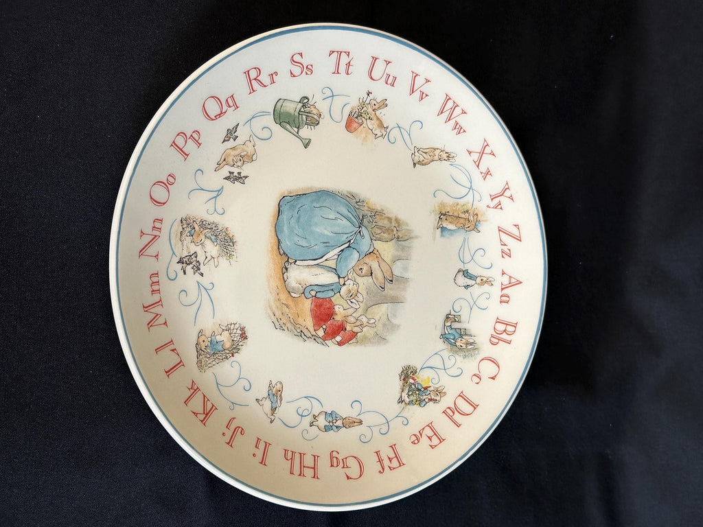 Wedgwood Peter Rabbit Alphabet Plate
