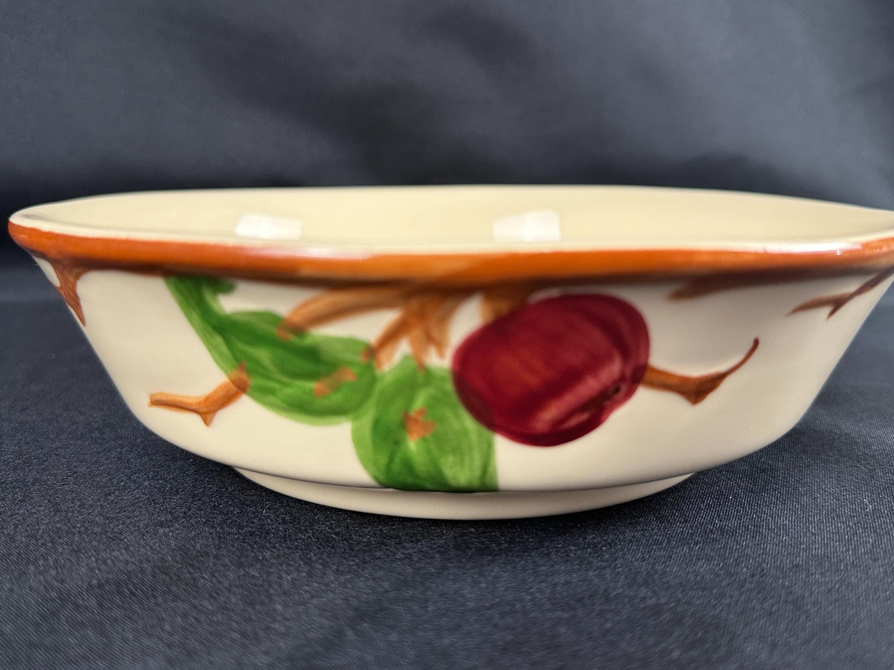 2 Franciscan Apple Serving Bowls