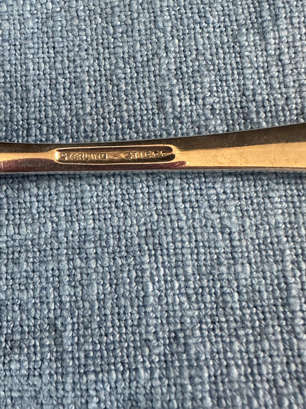 Stieff Rose Sterling Soup Spoon