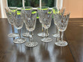 8 Waterford Lismore Crystal Sherry Glasses