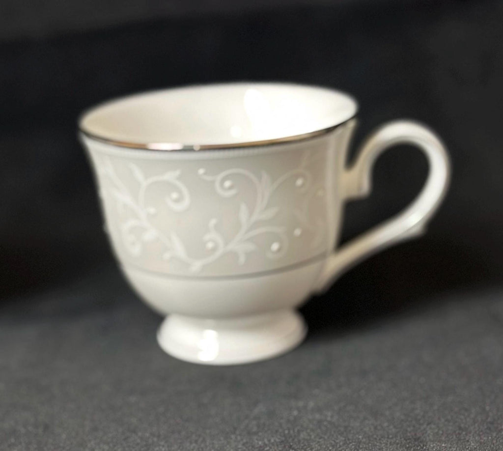 3 Lenox Opal Innocence Teacups