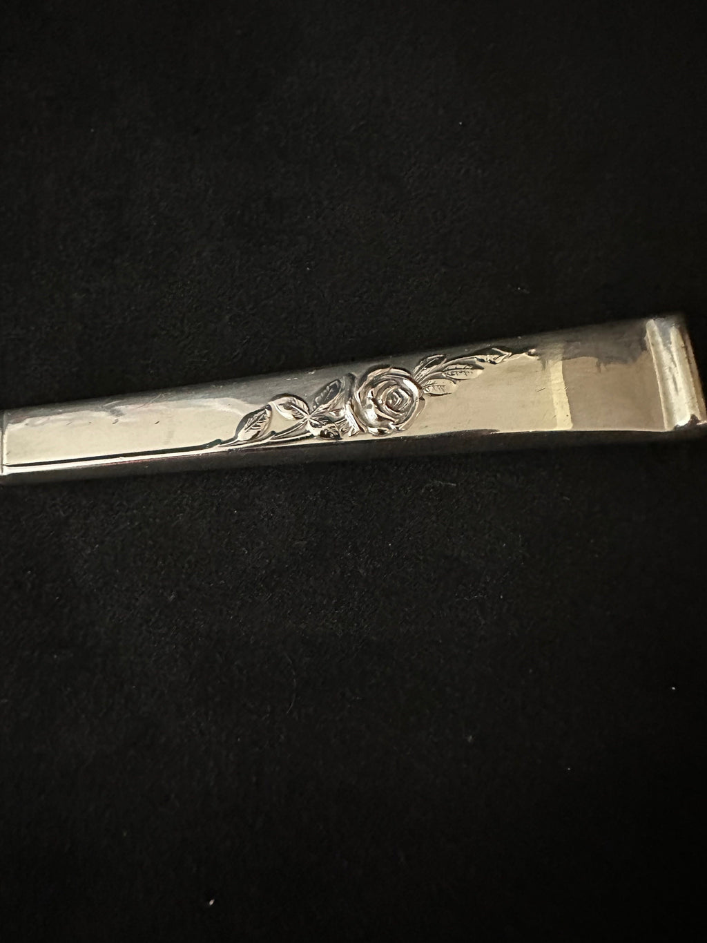 Reed and Barton Classic Rose Sterling Silver Salad Set