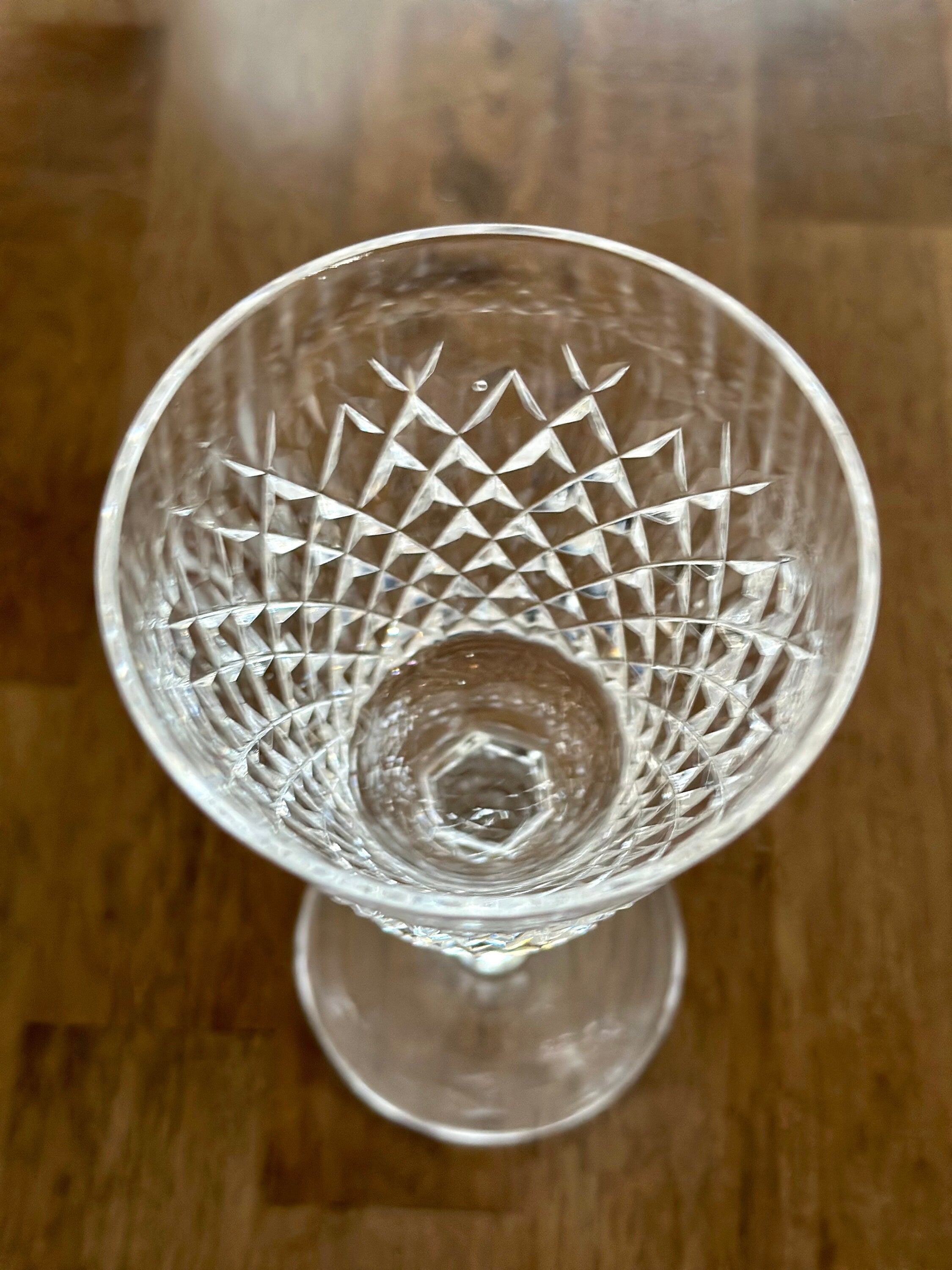 2 Waterford Crystal Alana Claret Glasses