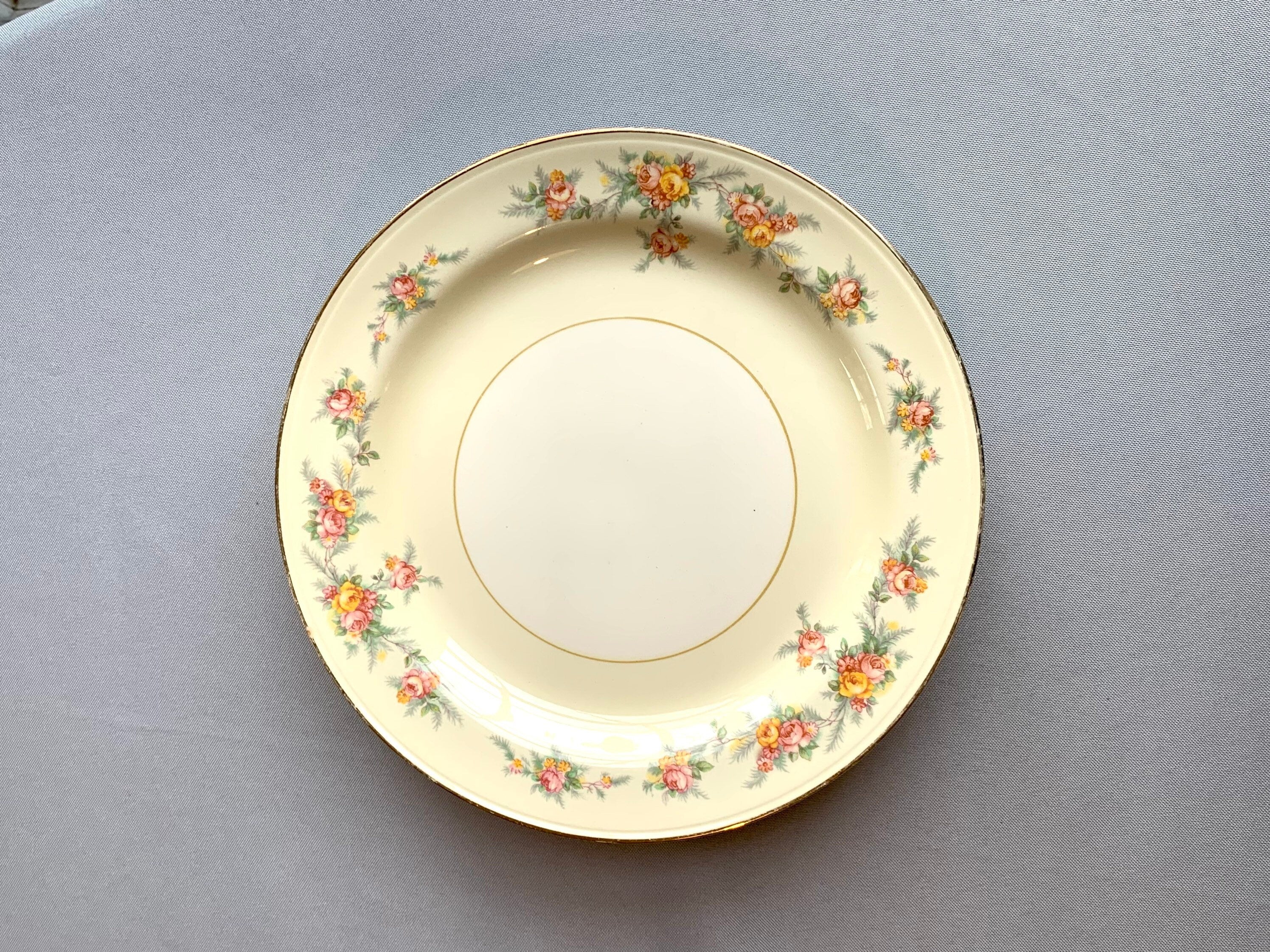 A set of Homer Laughlin Ferndale Luncheon plates