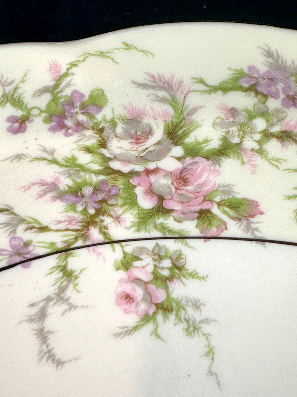 4 Placesettings of Haviland Rosalinde China