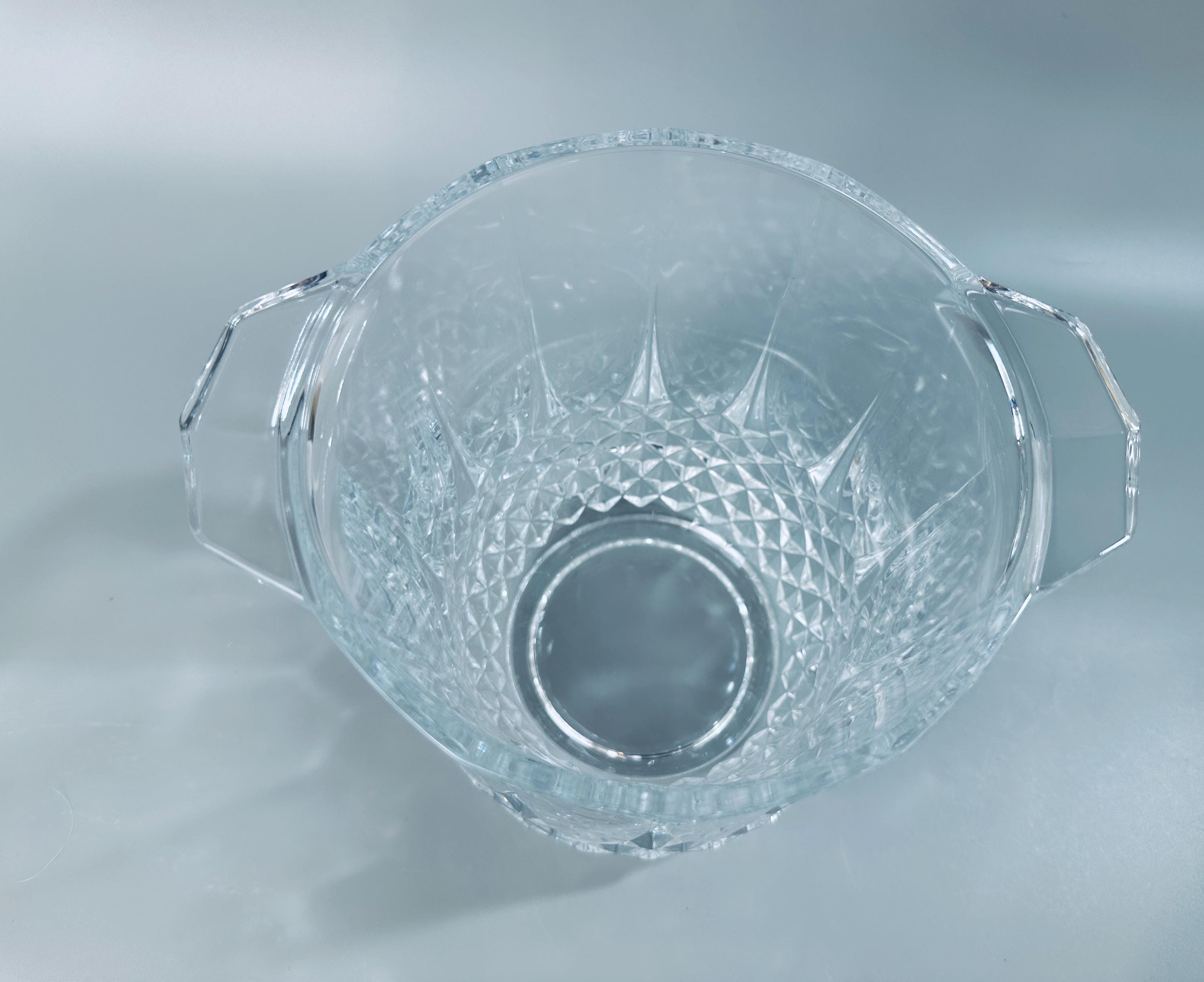 Longchamps Crystal Champagne Chiller/ Ice Bucket by Cristal D’Arques