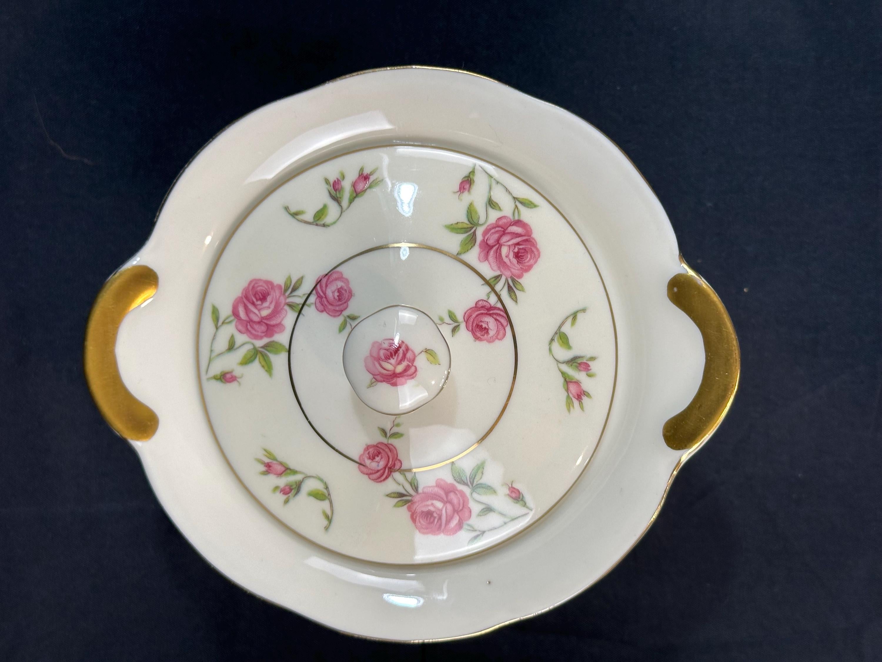 Haviland Delaware Sugar Bowl