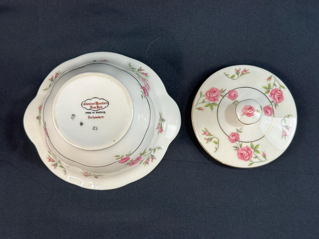 Haviland Delaware Sugar Bowl
