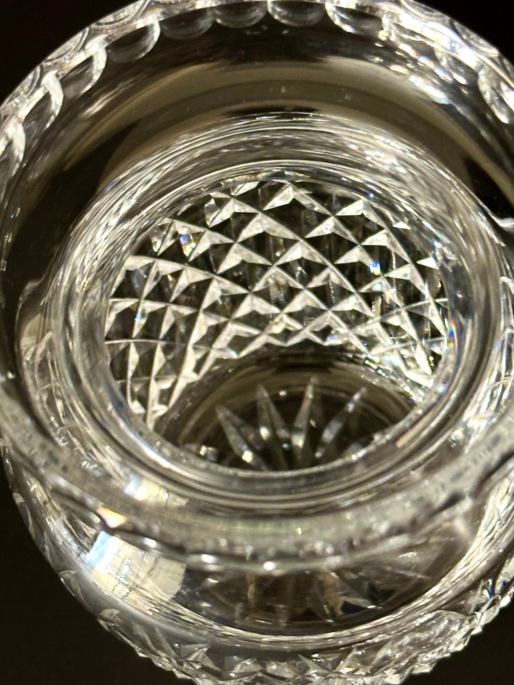 Waterford Crystal Jam / Jelly Jar in “Alana”  Pattern