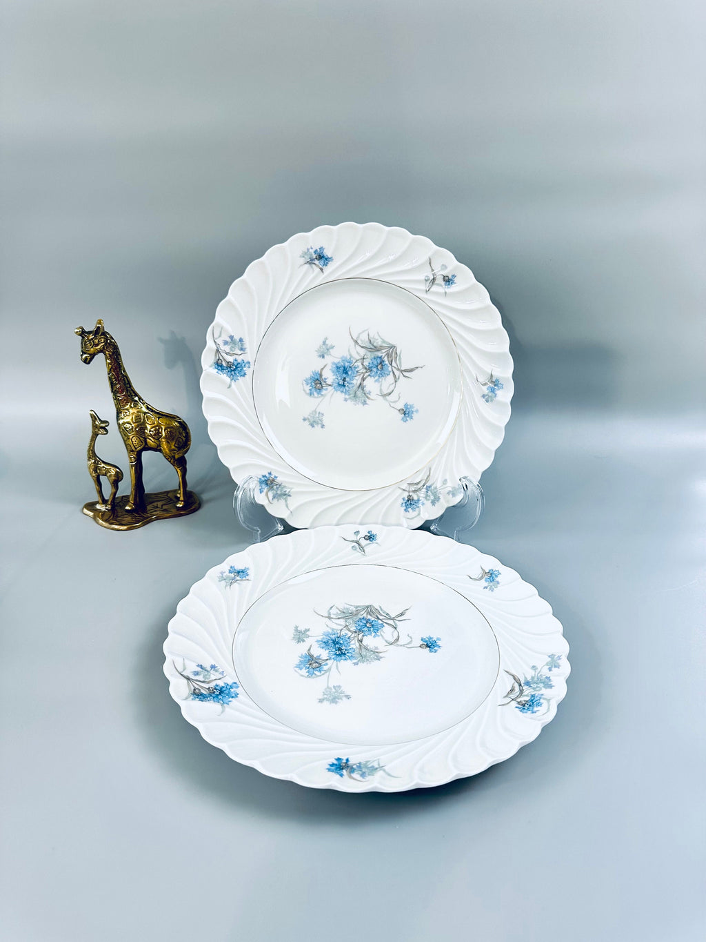 2 Haviland Bergere Dinner Plates