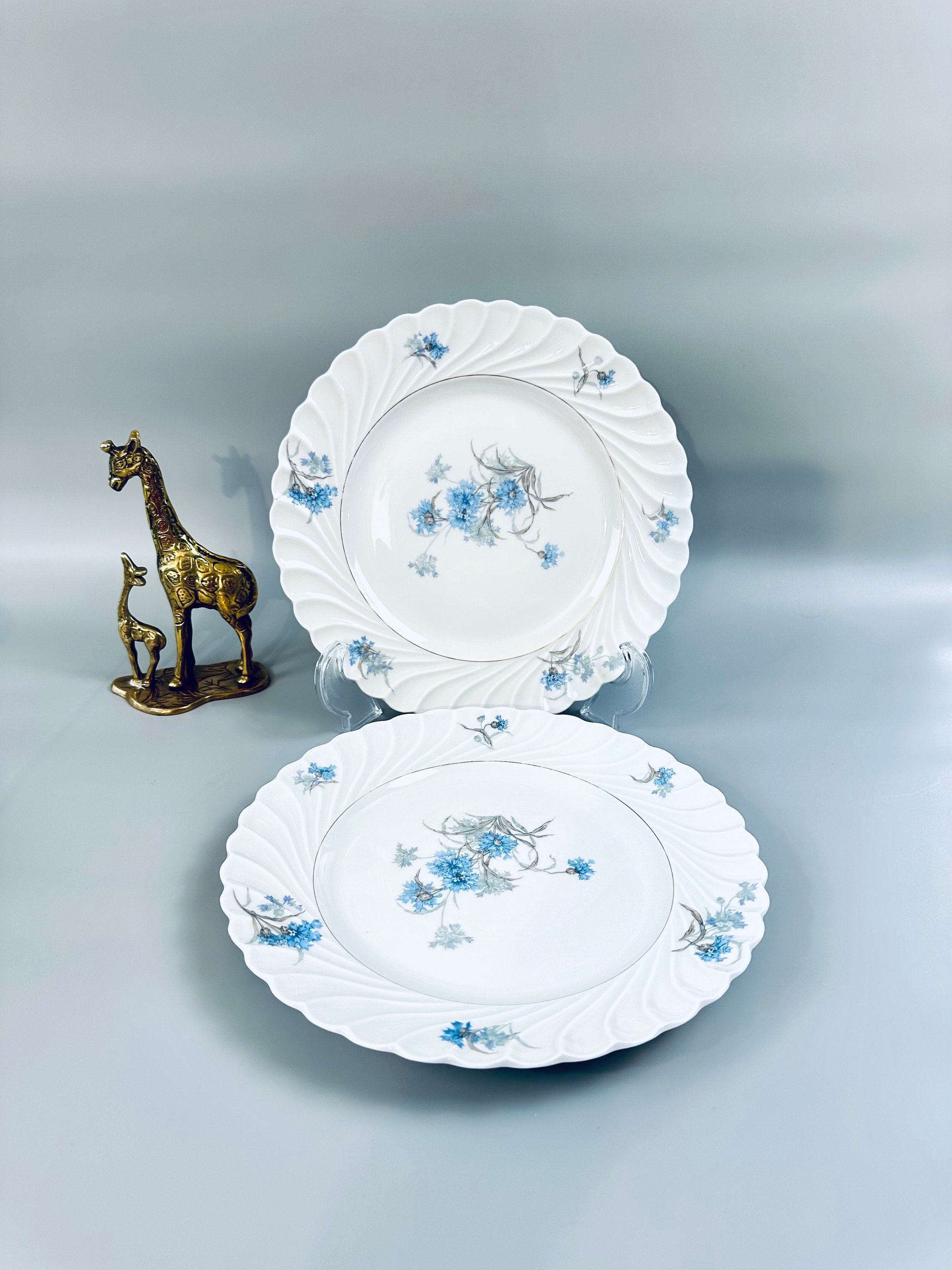 2 Haviland Bergere Dinner Plates