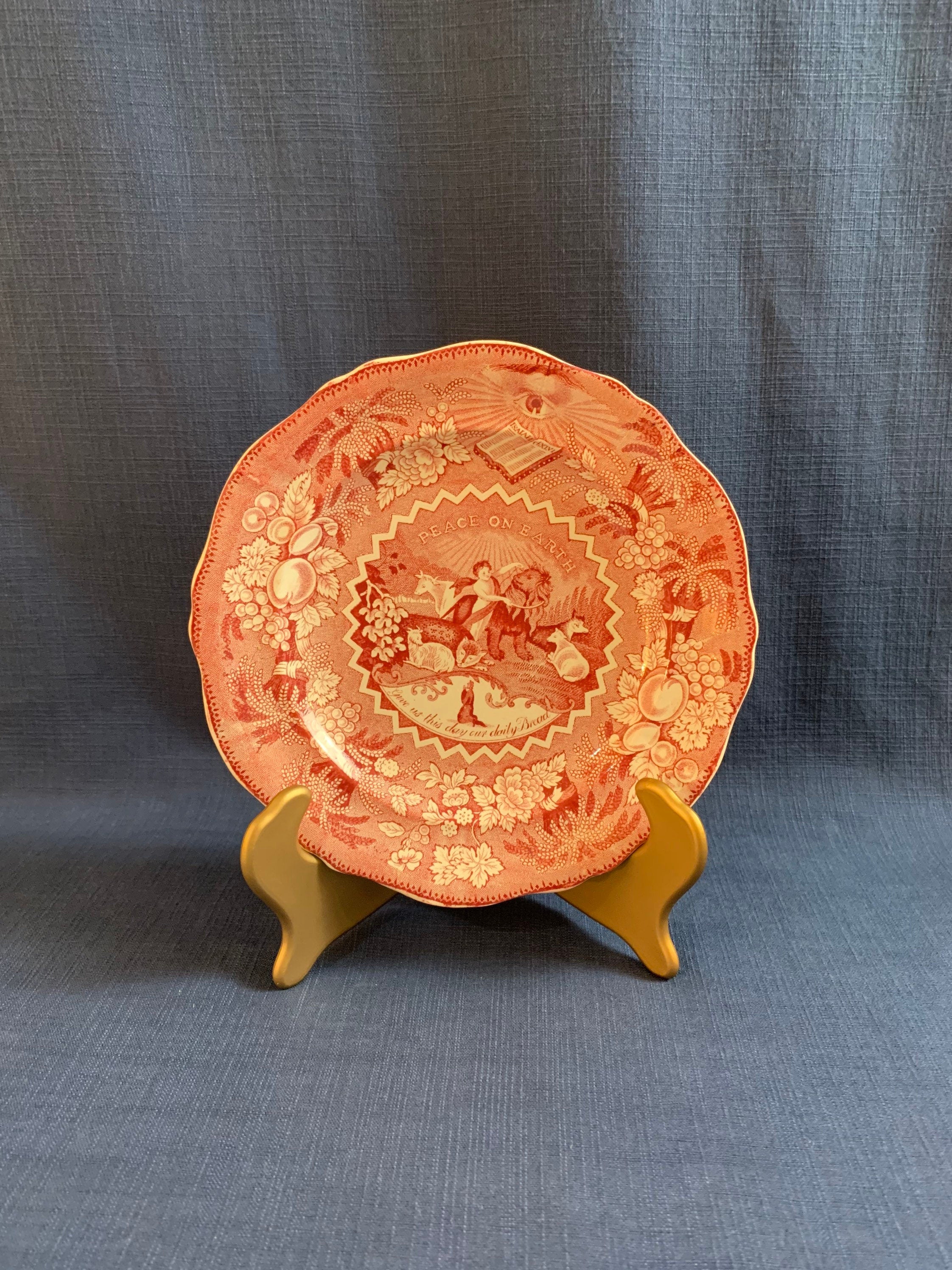 1830s Ralph Stevenson Pottery Millenium Plate