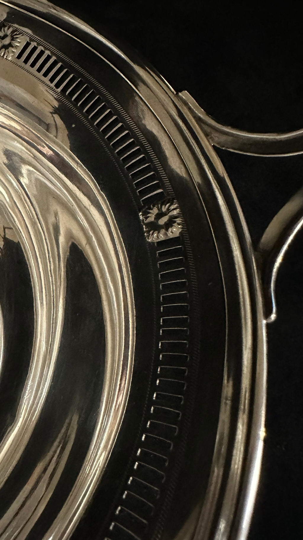 Sterling Silver Bride’s Basket