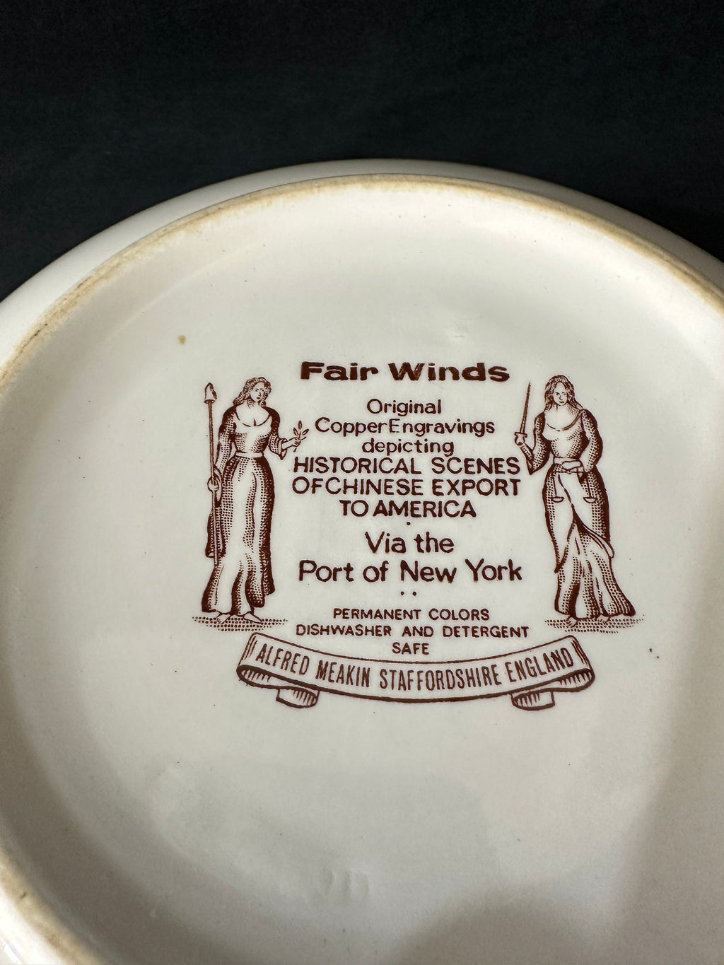 Alfred Meakin Fair Winds Large Bowl