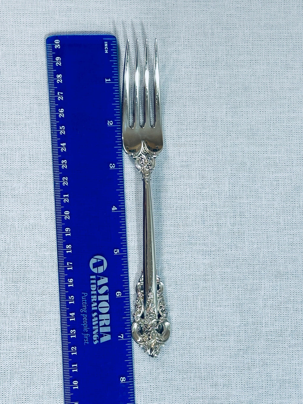 Wallace Grande Baroque Sterling Place Fork