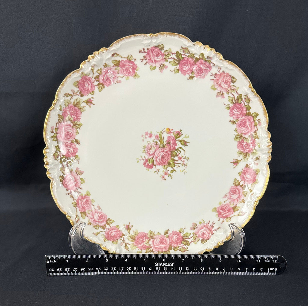 Limoges Cabinet Plate/ Round Platter/ Cake Plate