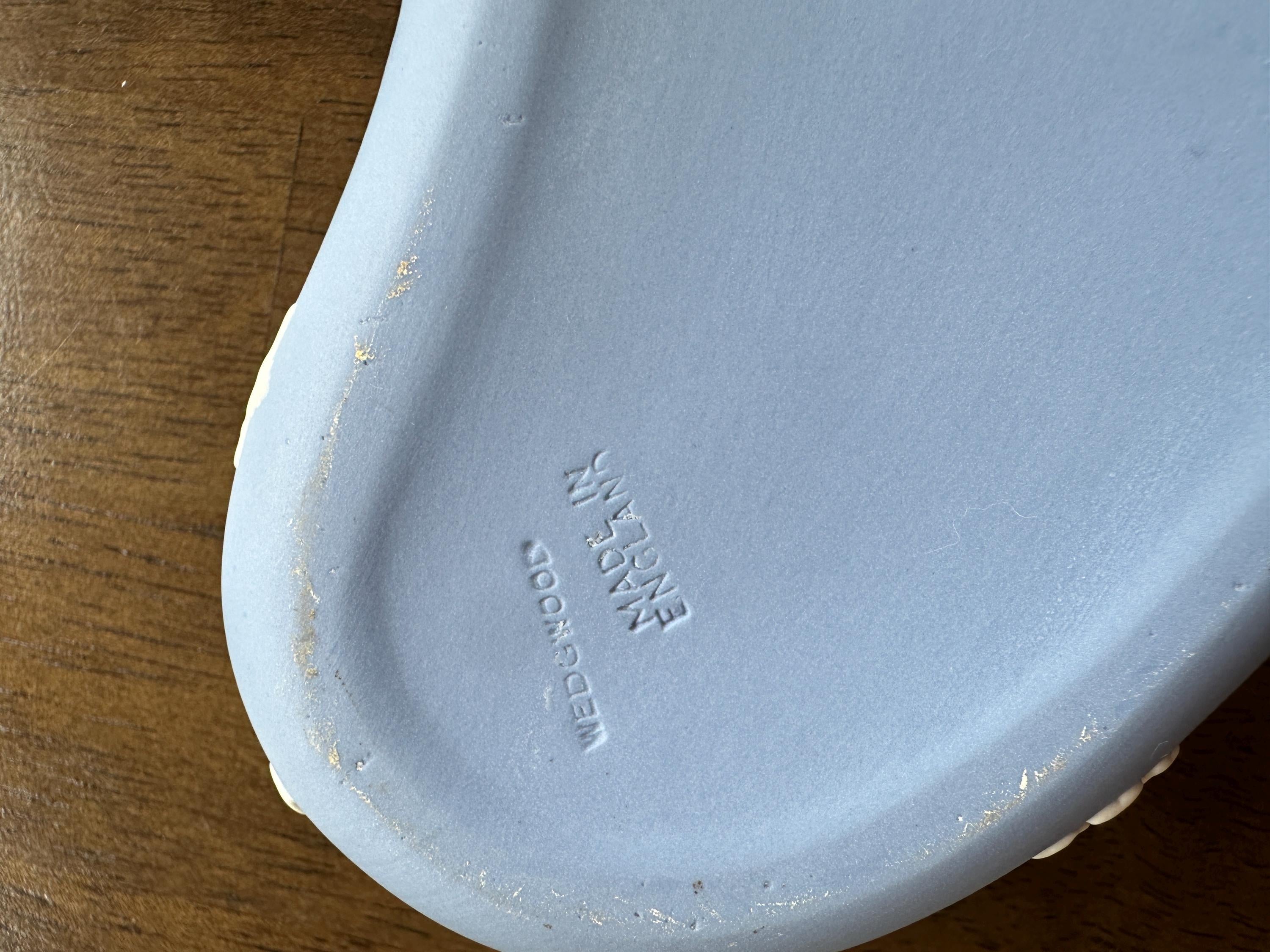 Wedgwood Jasperware Heart Shaped Trinket Box