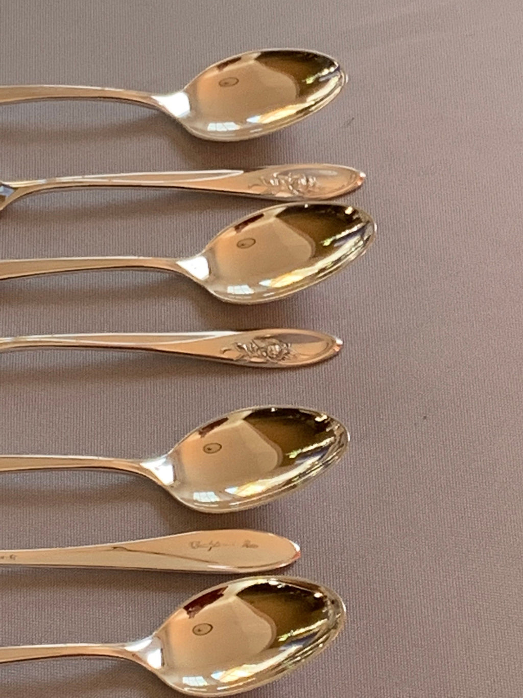 Towle Sculpted Rose Sterling Teaspoon