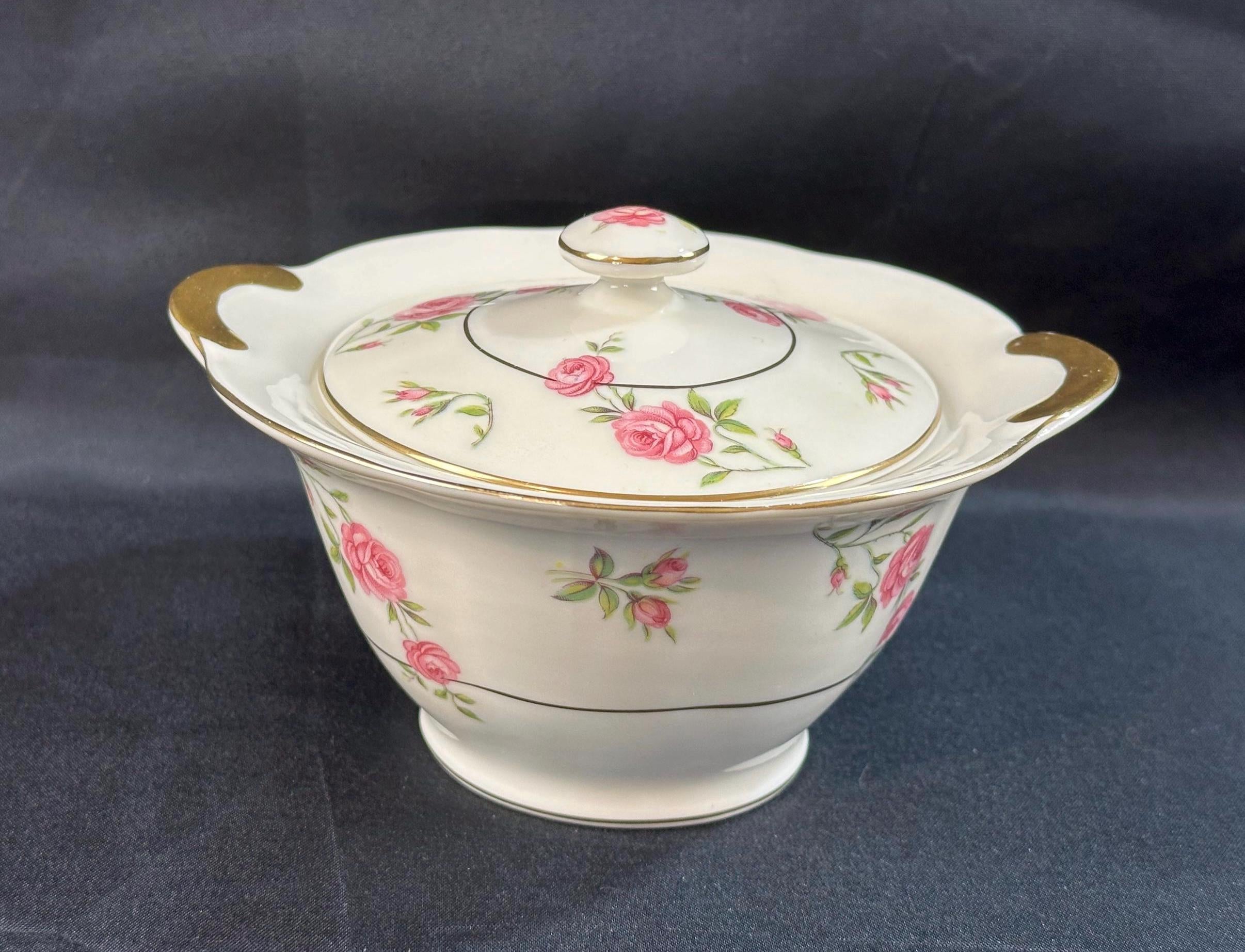 Haviland Delaware Sugar Bowl