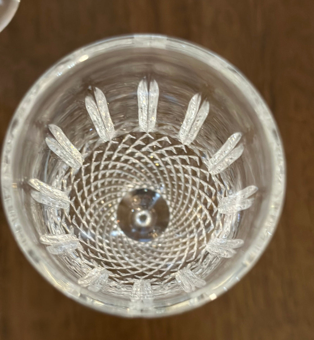 6 Waterford Glenmede Crystal Champagne Flutes