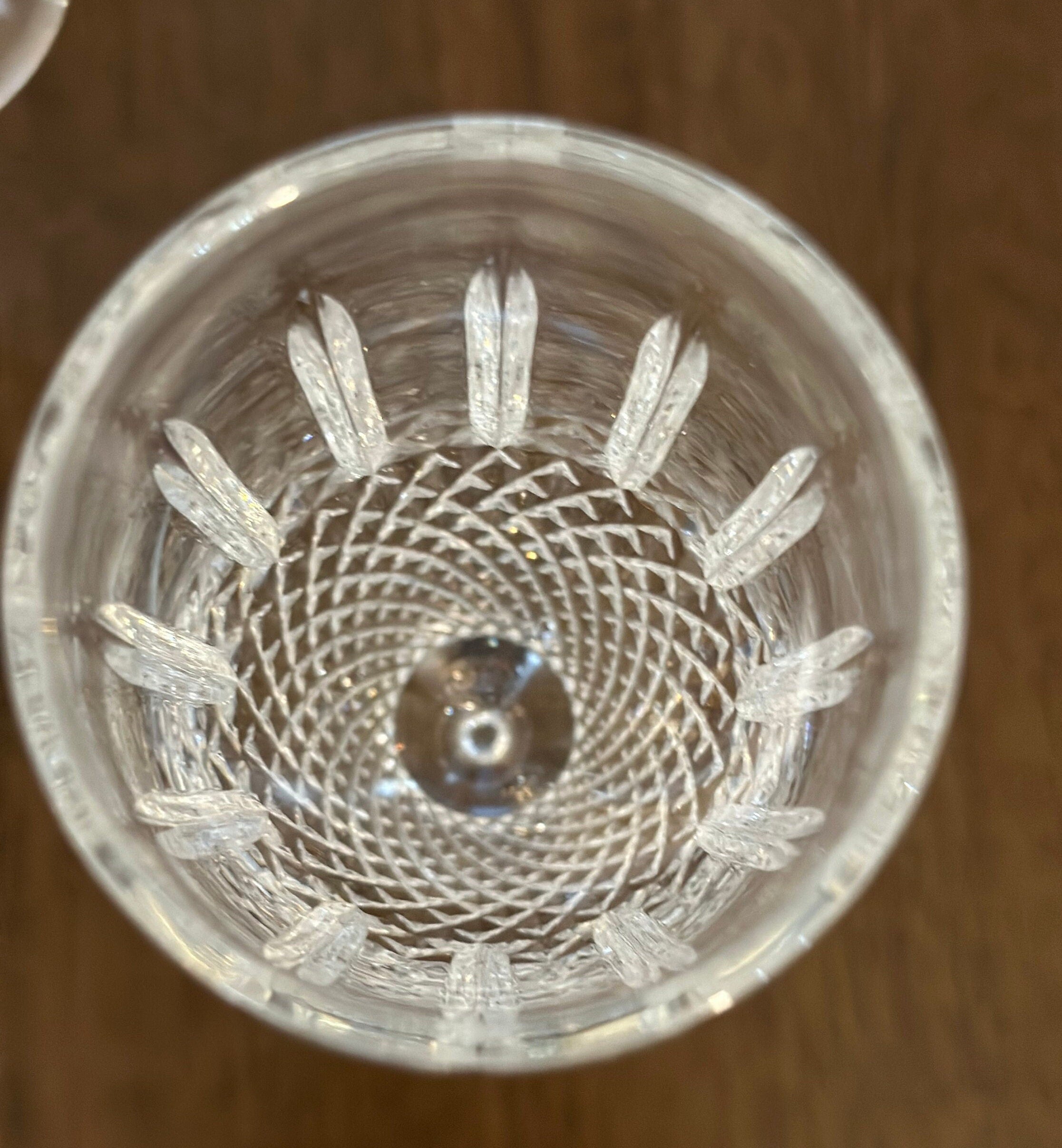 6 Waterford Glenmede Crystal Champagne Flutes