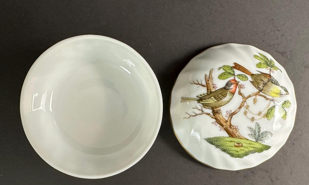 Herend Rothchilds Bird Trinket Box