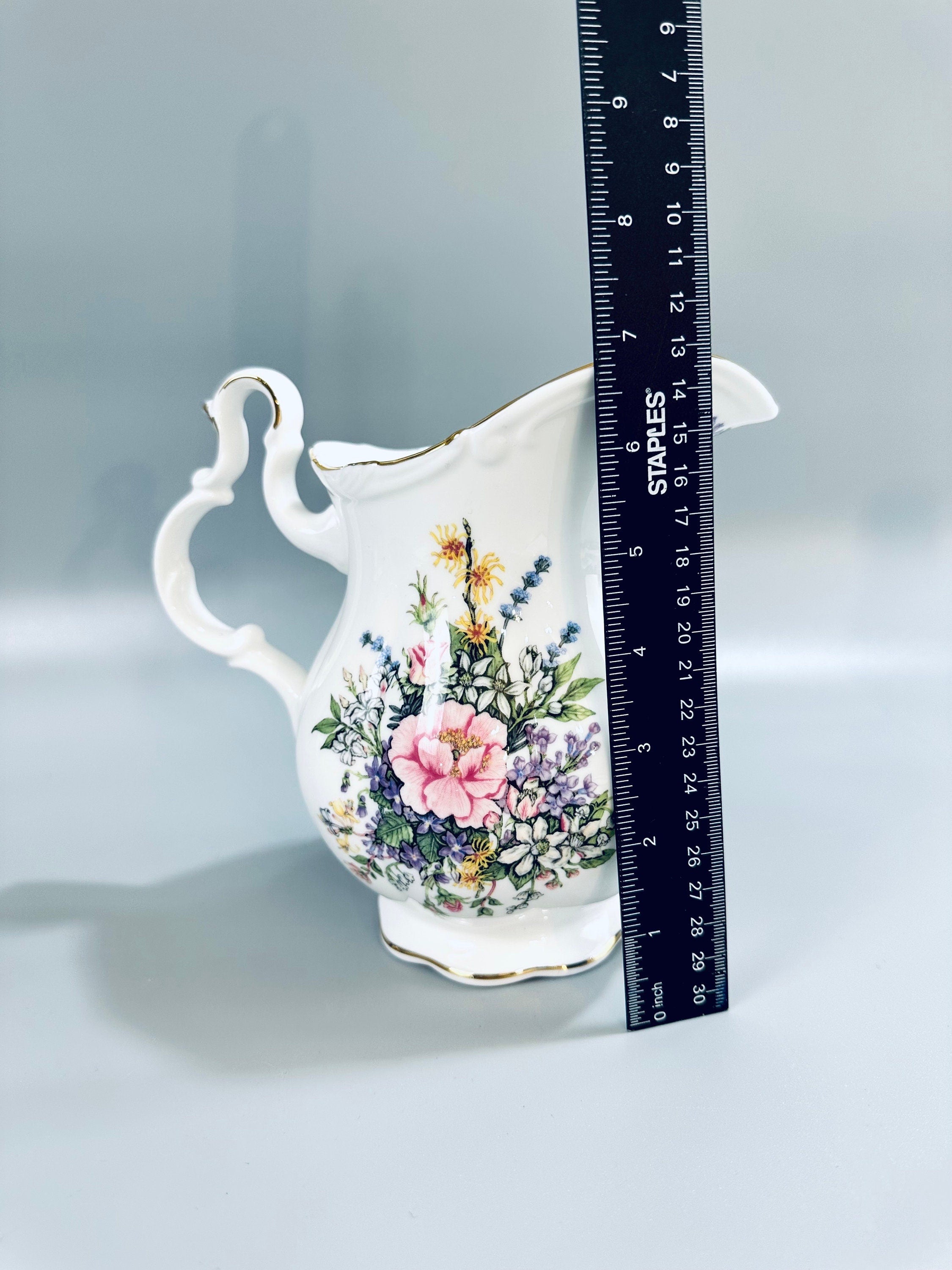 Royal Albert Fragrant Flowers Pitcher