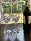 2 Waterford Crystal Eve Wine Glasses