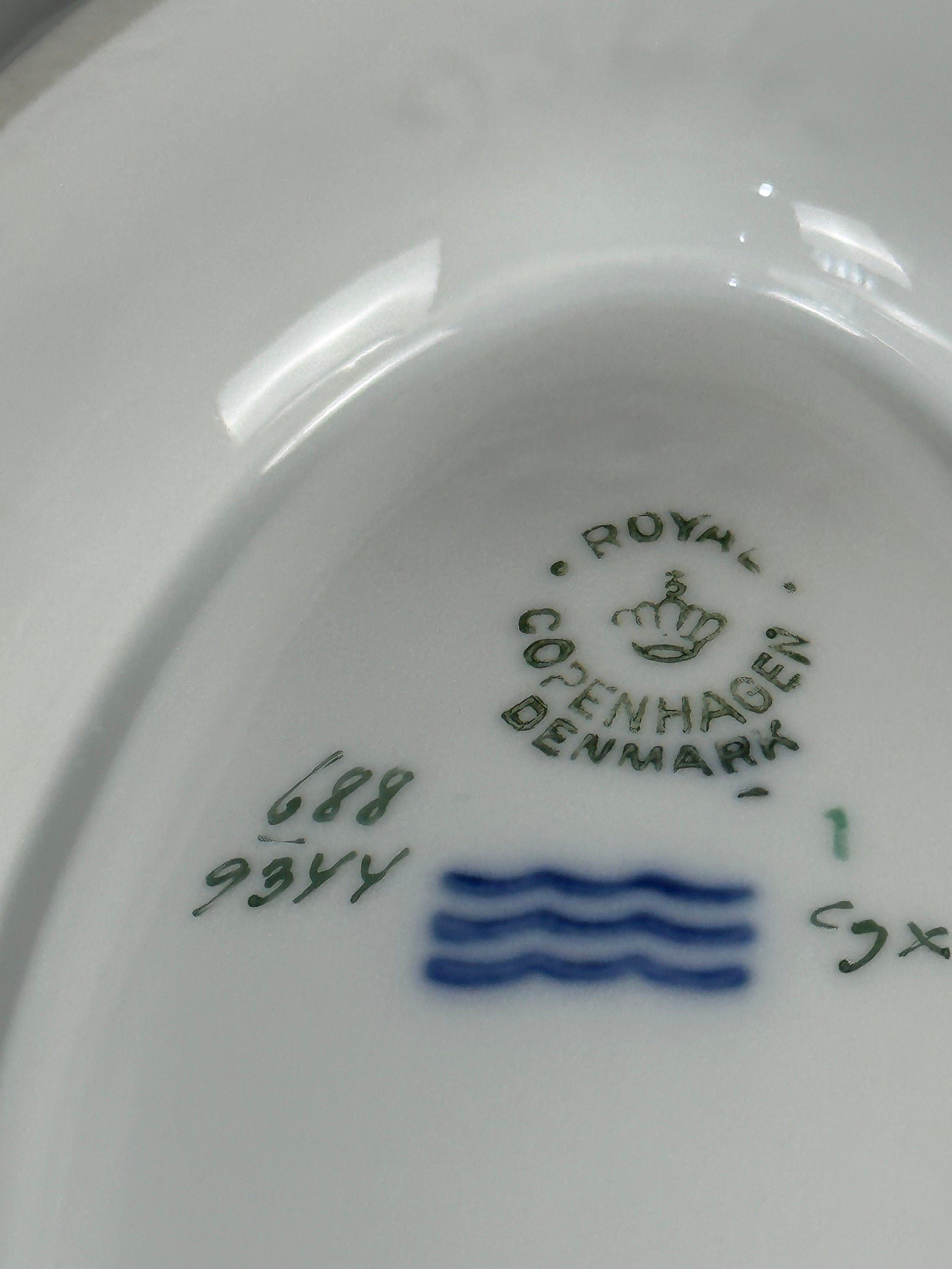 Royal Copenhagen Brown Roses Gravy Boat