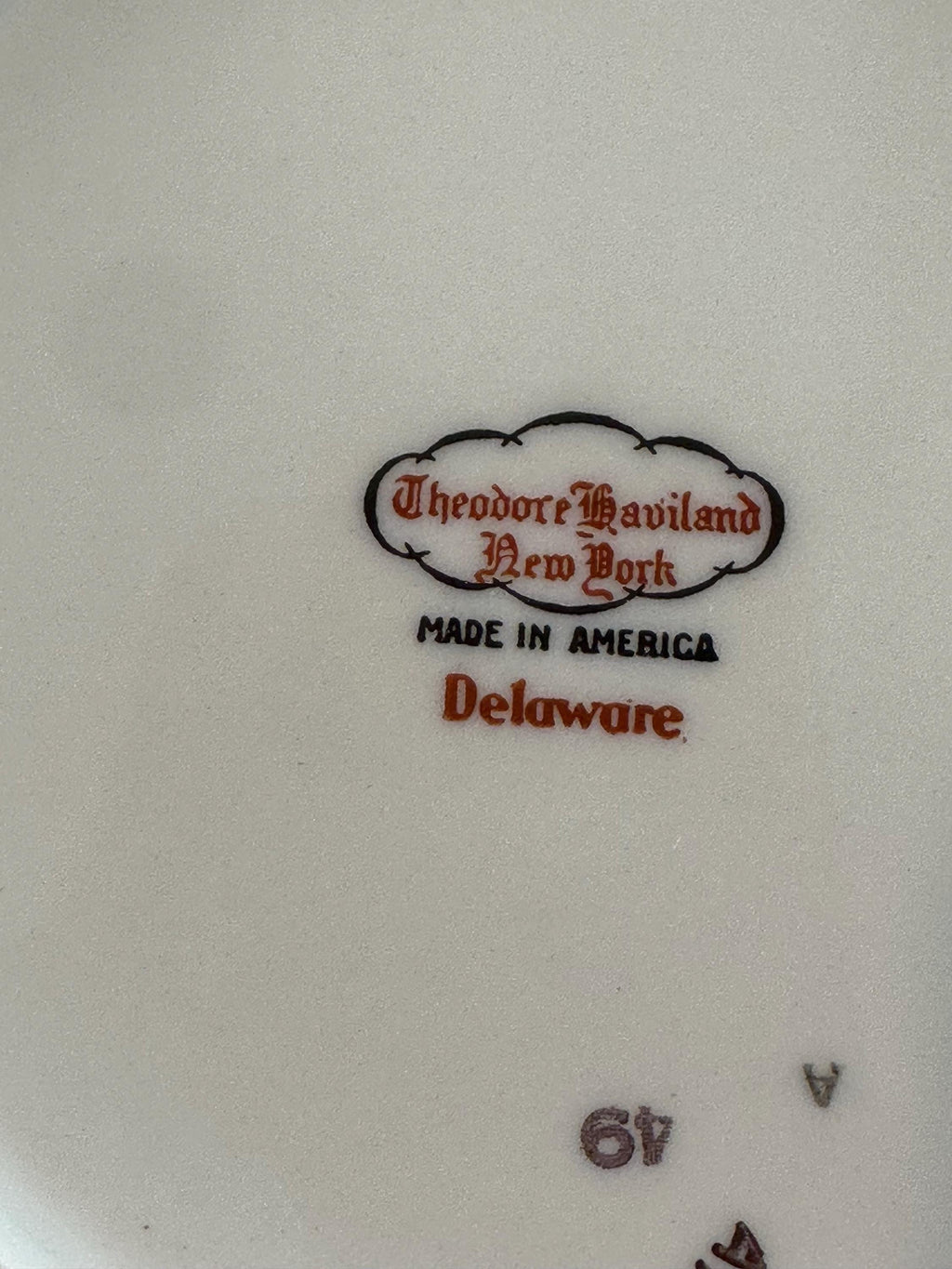 10 Haviland Delaware Coupe Shaped Soup Bowls