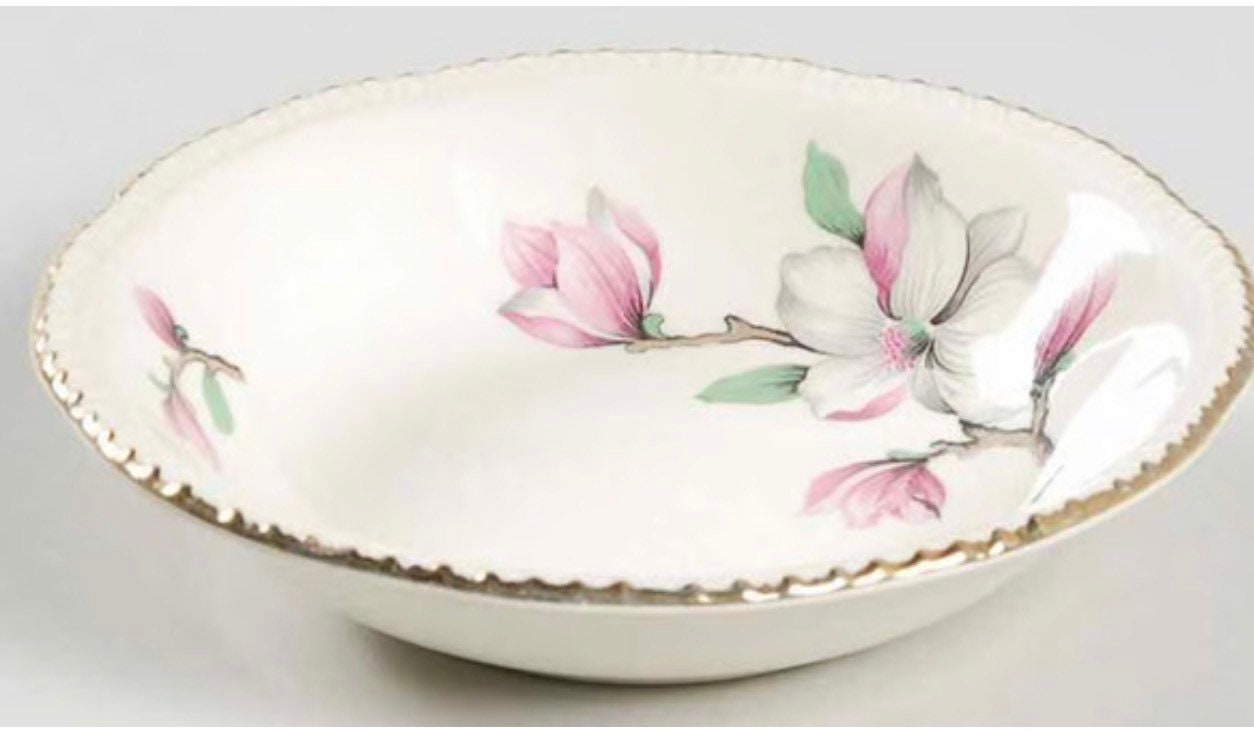 4 Homer Laughlin Dogwood Liberty Fruit/Dessert Bowls