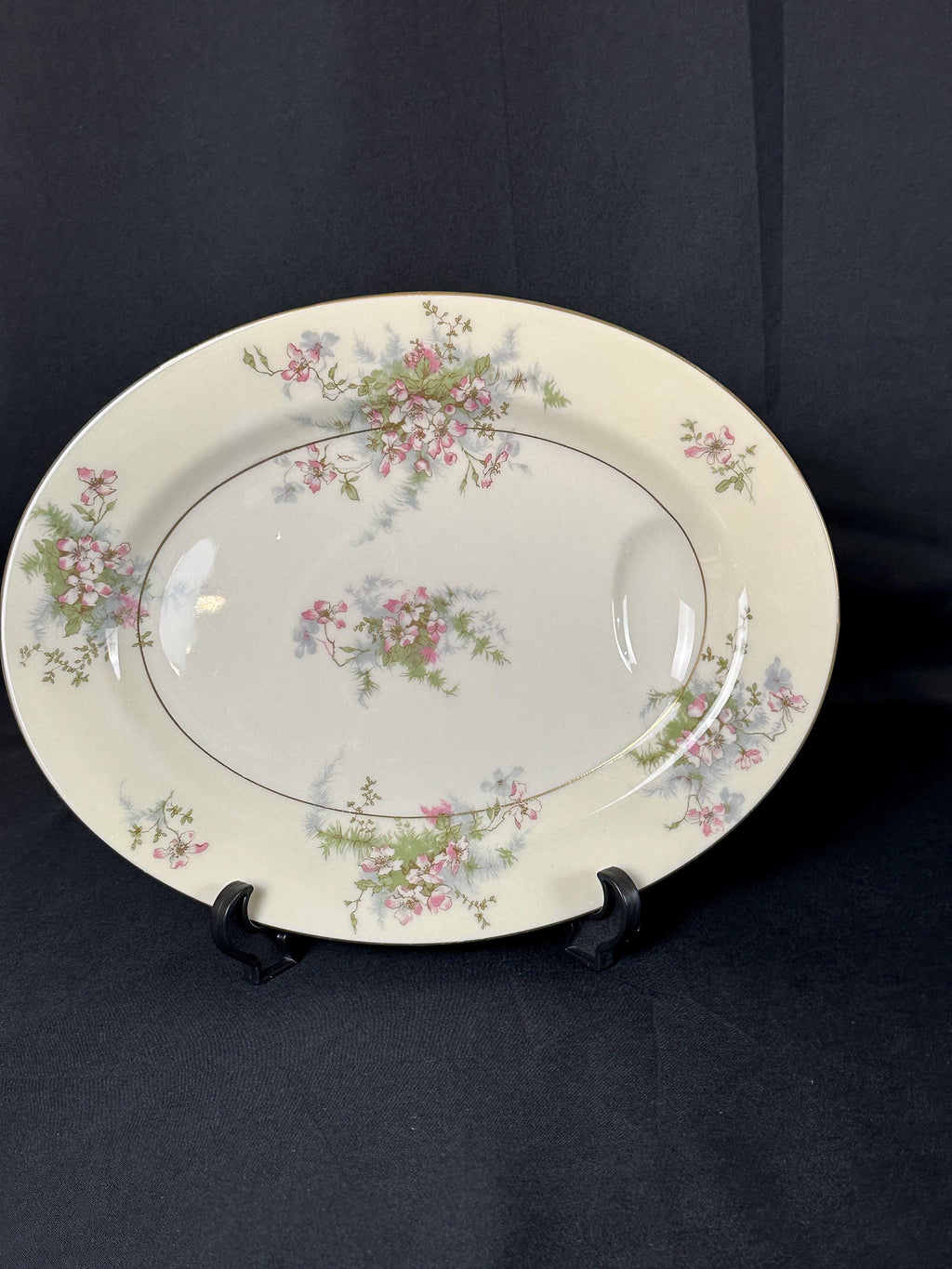 Theodore Haviland 14” platter Apple Blossom