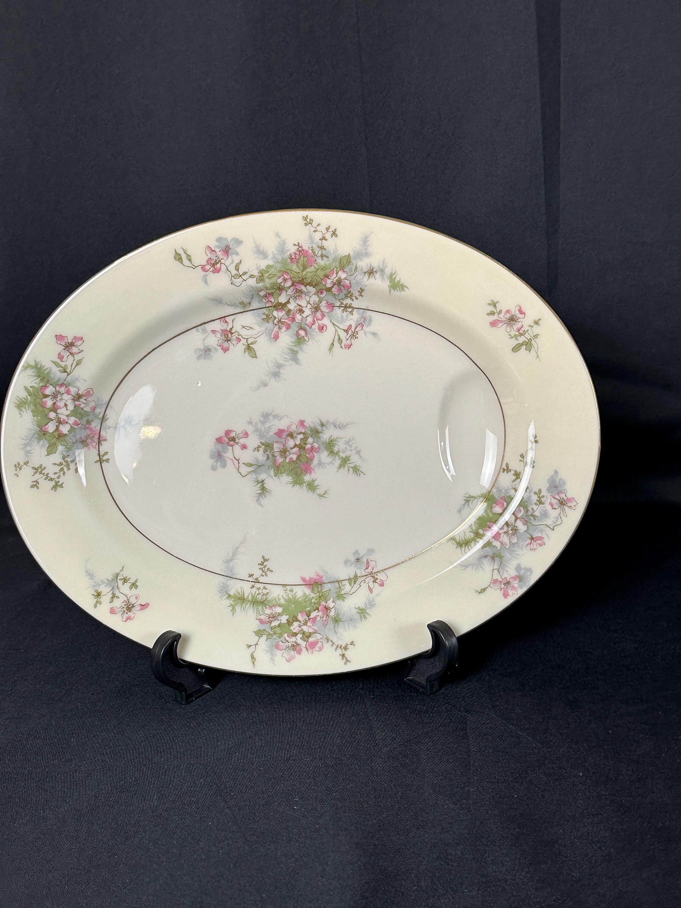 Theodore Haviland 14” platter Apple Blossom