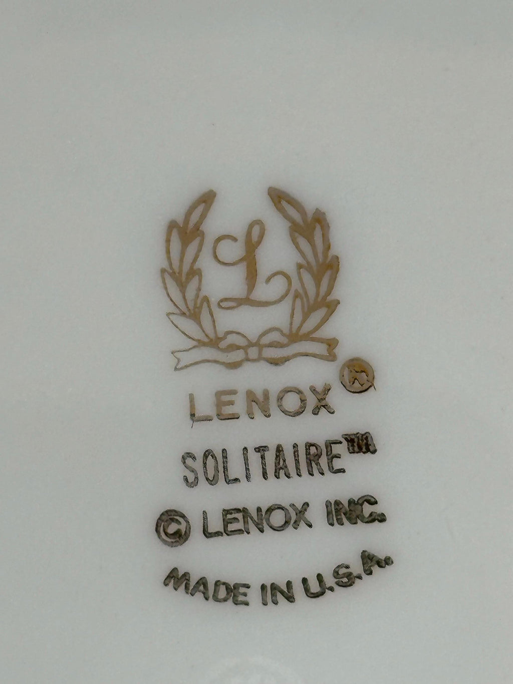 Lenox Solitaire Chop Plate Round Platter Serving Tray