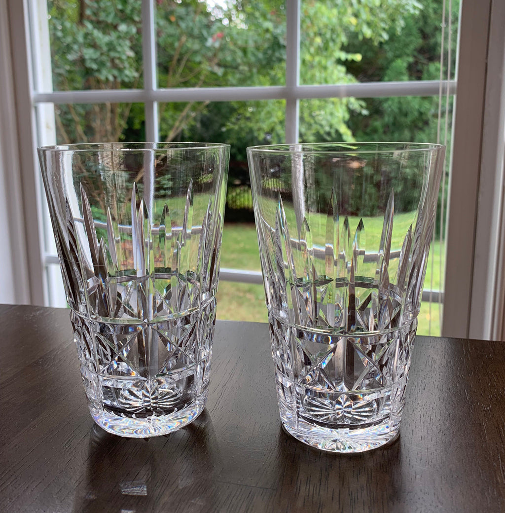 2 Waterford Crystal Kylemore Highball Glasses