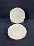 2 Lenox Solitaire Dinner Plates