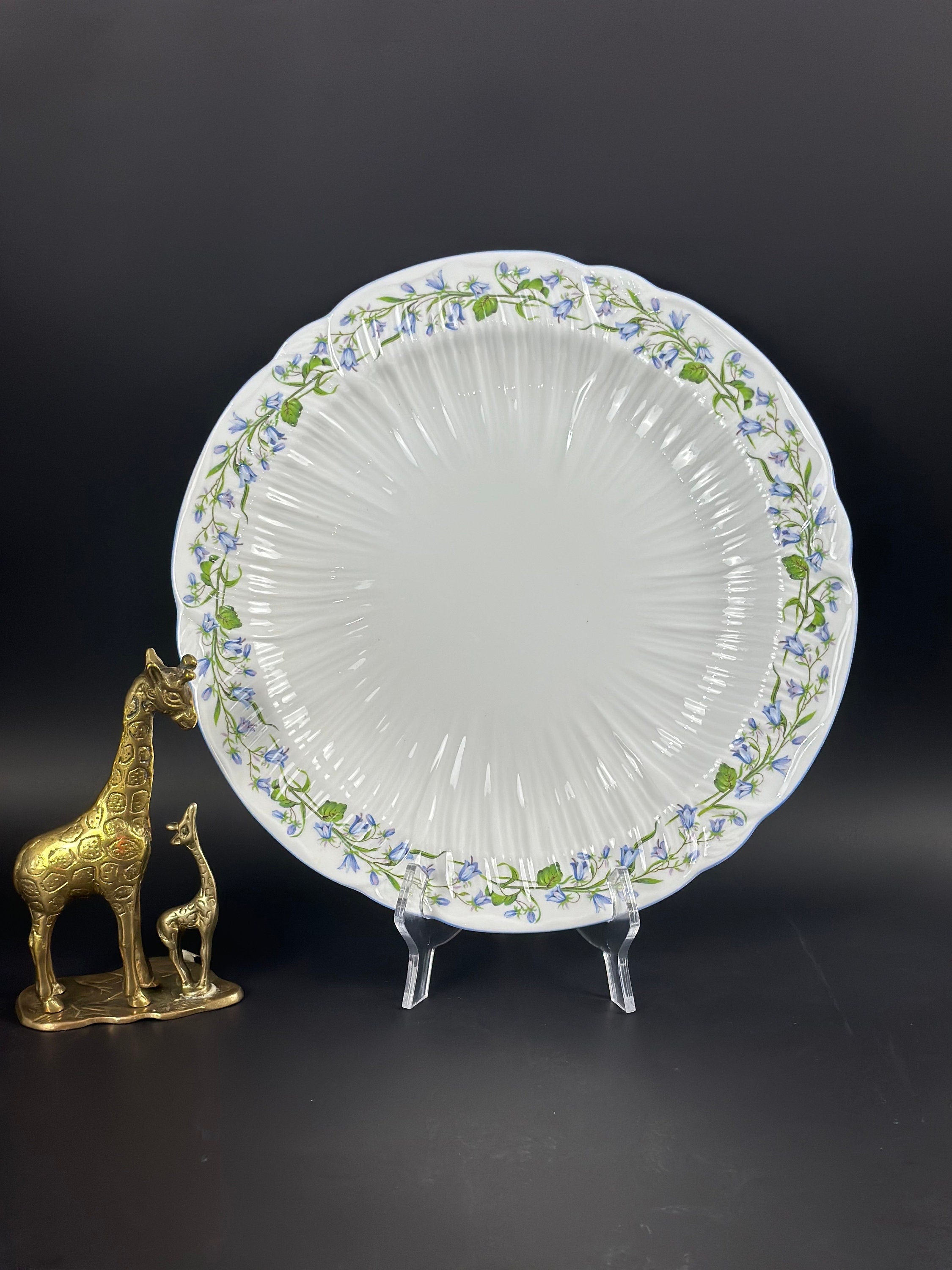 Shelley Harebell Chop Plate Round Platter Serving Tray