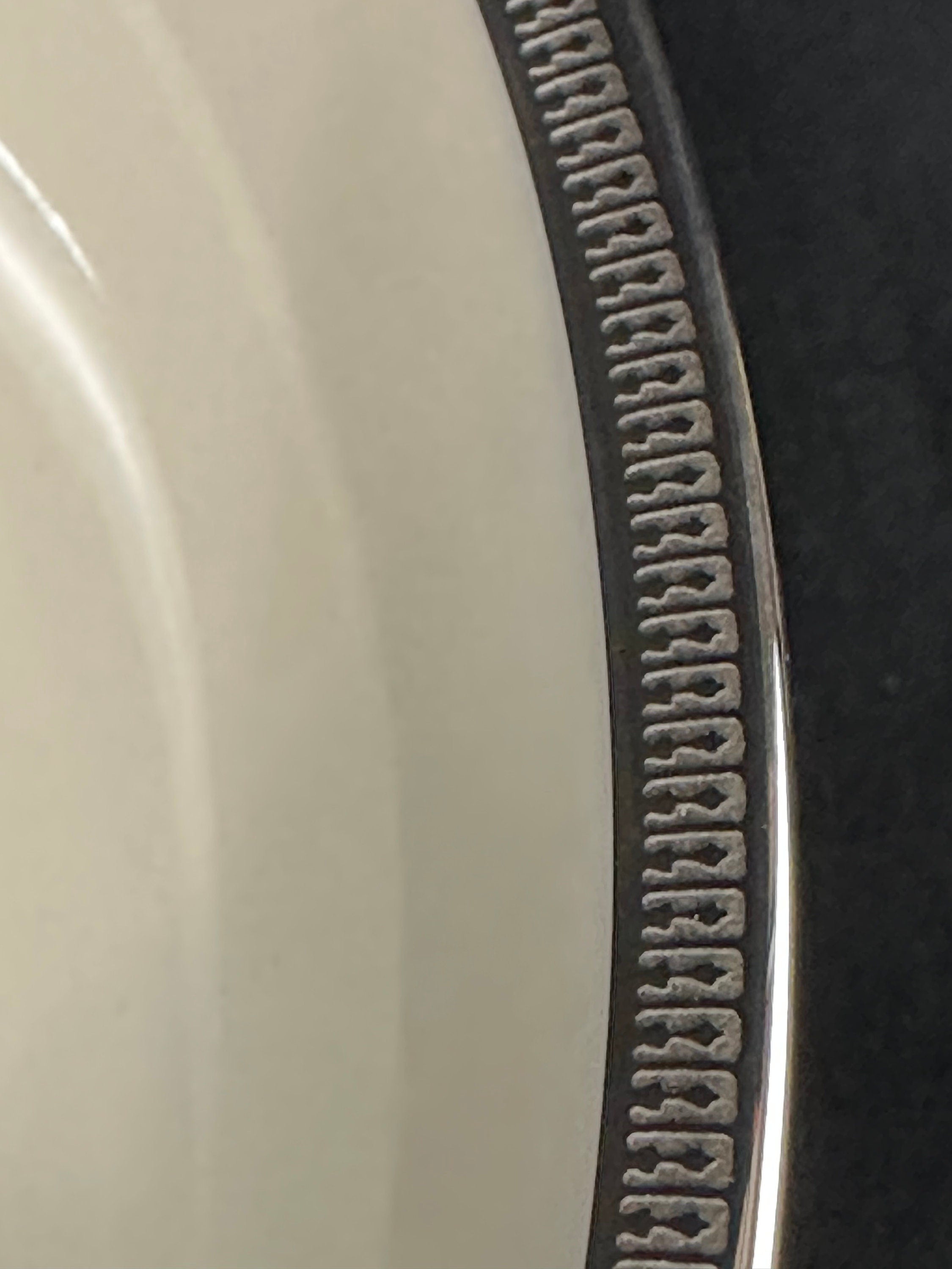 Lenox Tuxedo Platinum Large Serving Bowl Round