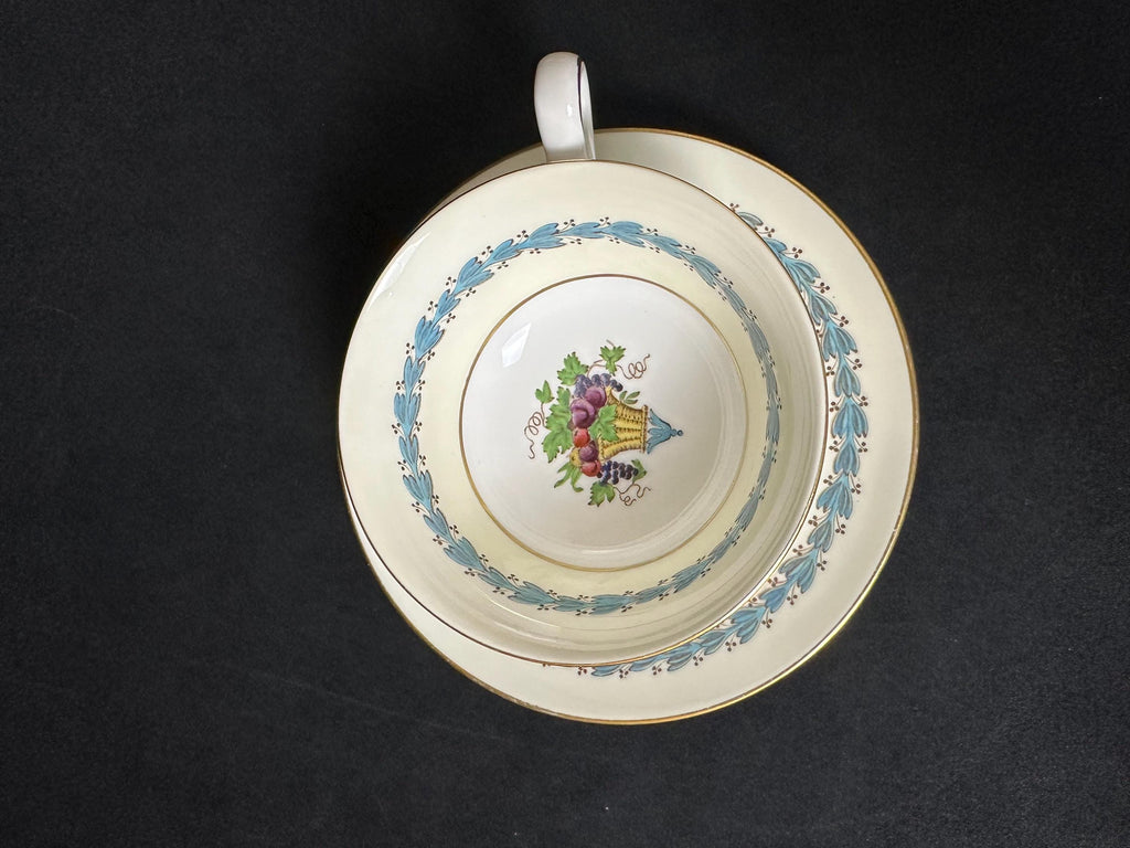 3 Wedgwood Appledore Teacups and Saucers