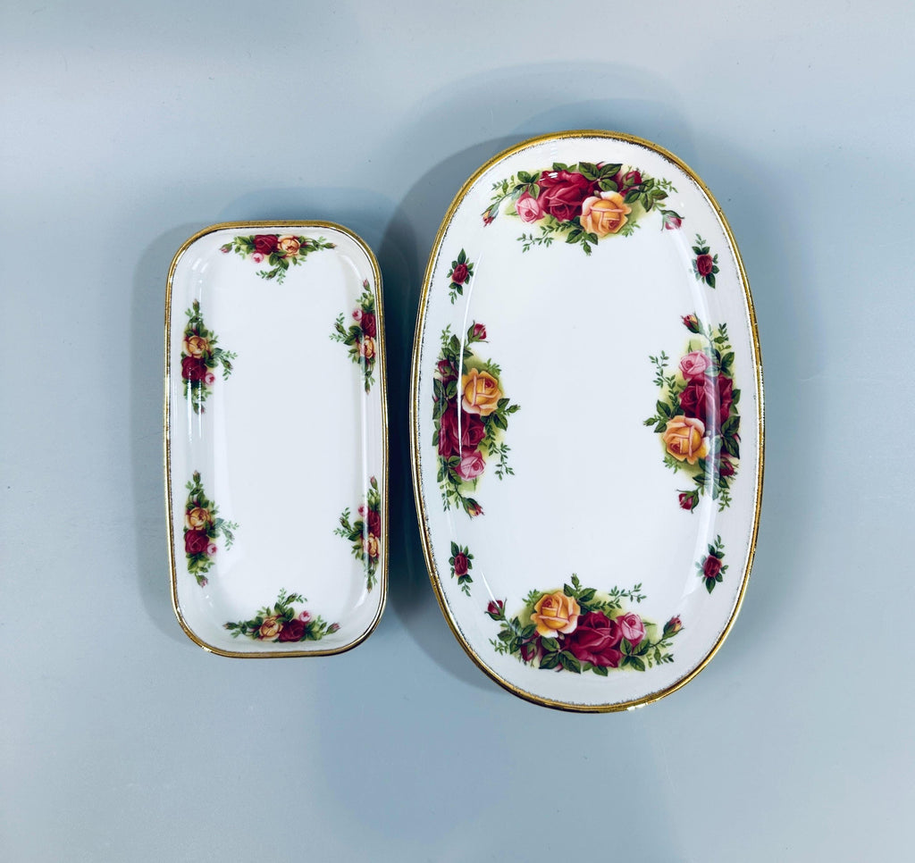 Old Country Roses by Royal Albert 5 Small Serving Pieces