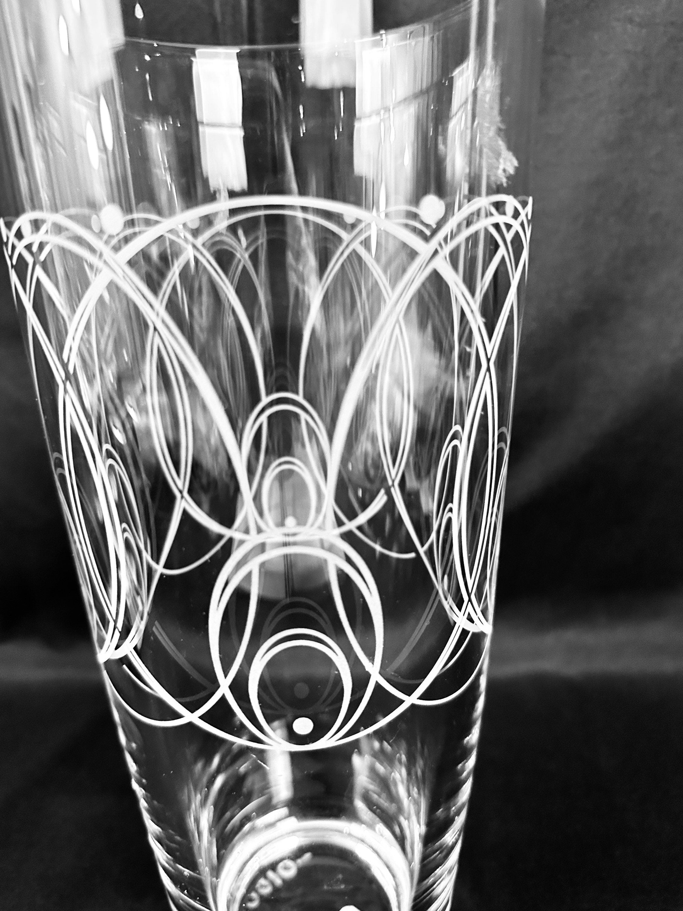 Waterford Crystal Ballet Icing Tall Vase