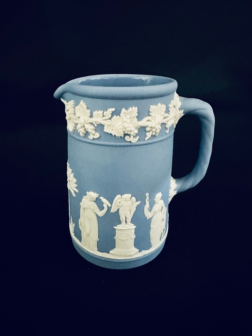 Wedgwood Cream on Lavender Pitcher