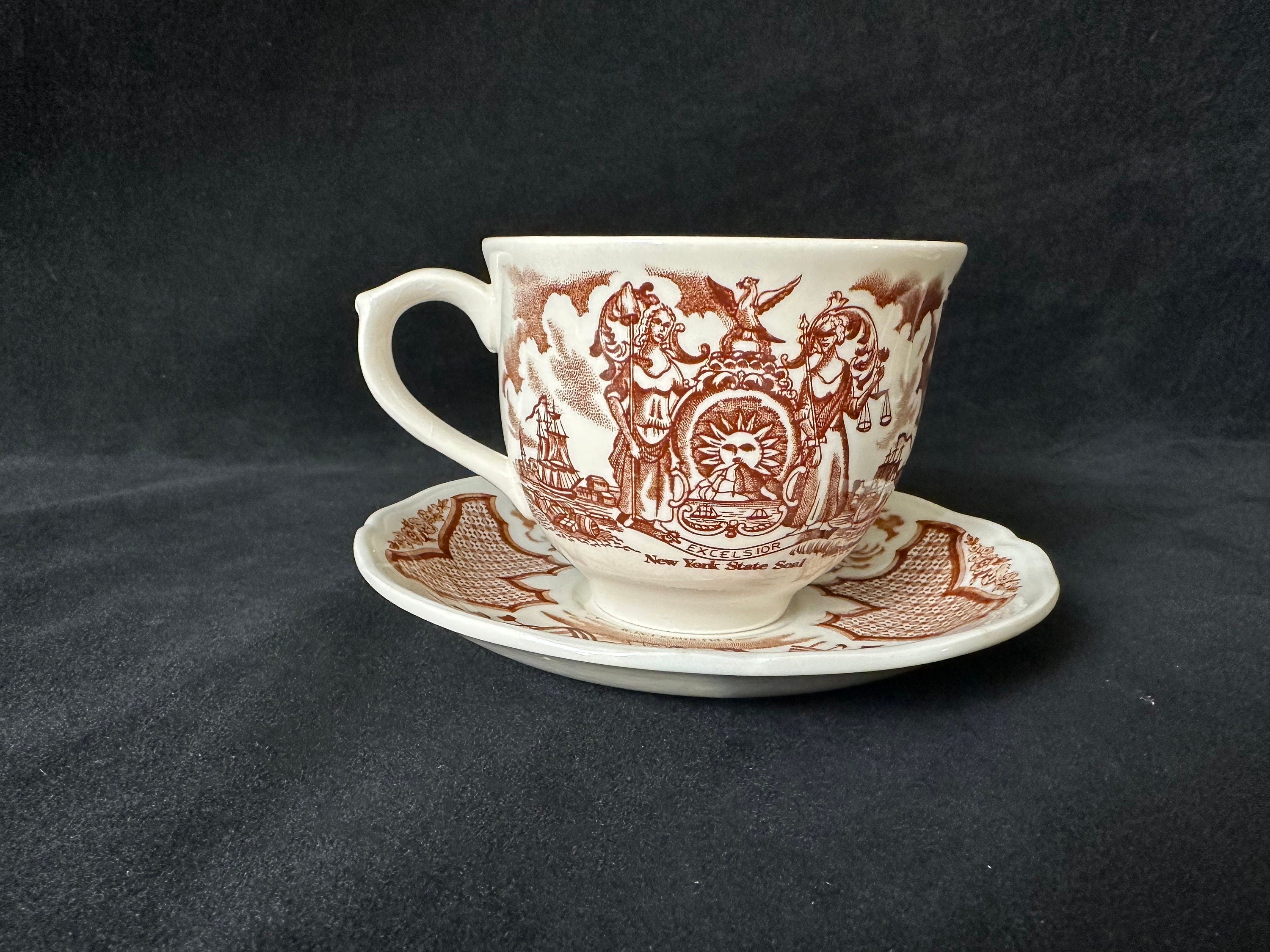 2 Fairwinds Teacups and Saucers