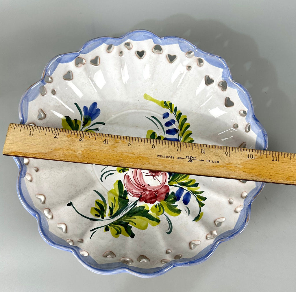 Hand Painted Italian Serving Bowl