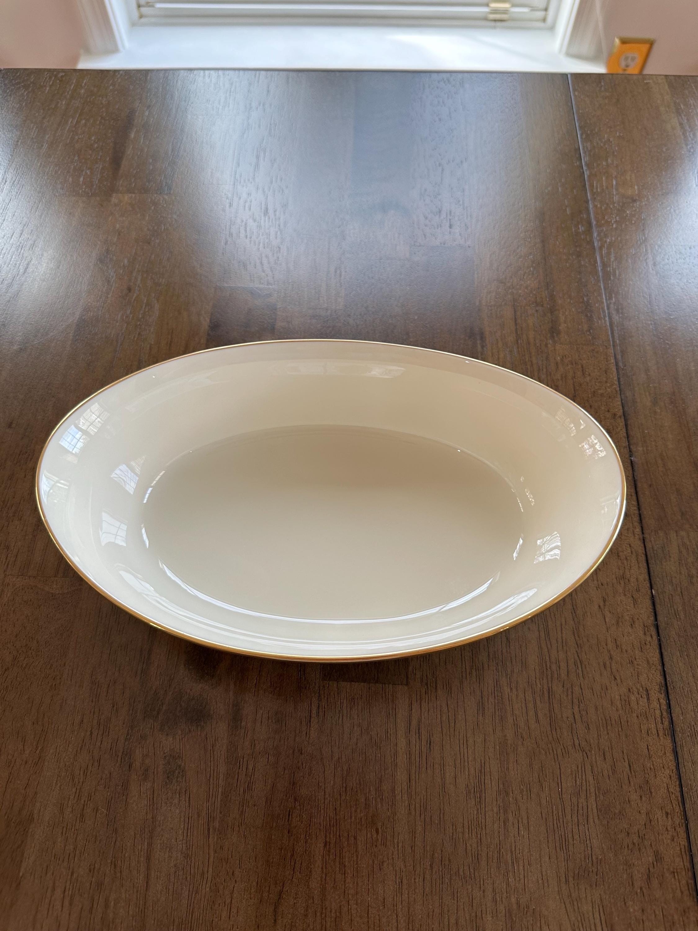 Lenox Castle Garden Oval Serving Bowl