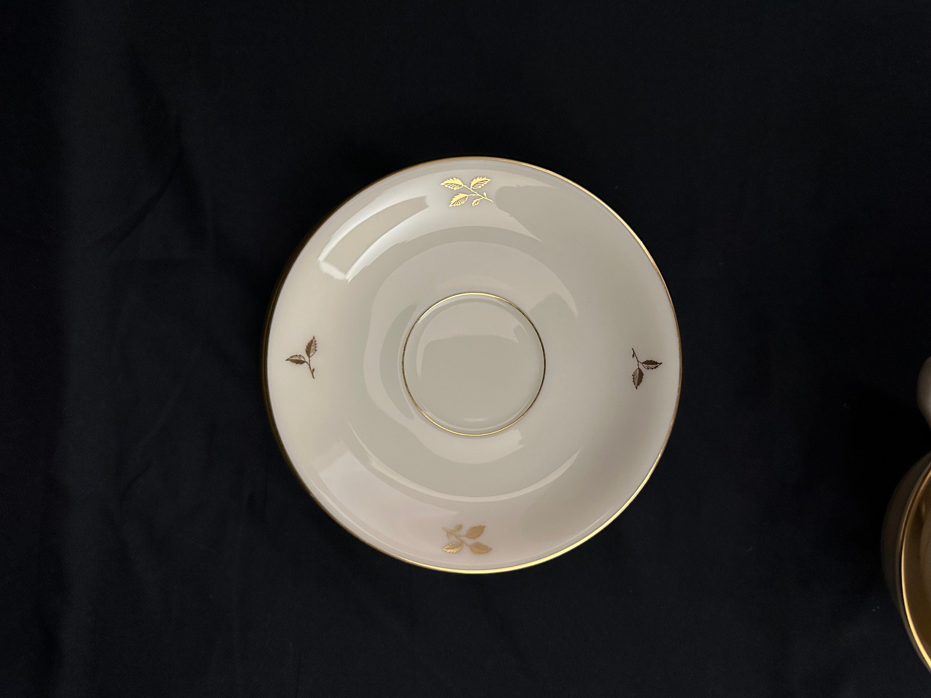 3 Lenox Rhodora Teacups and Saucers