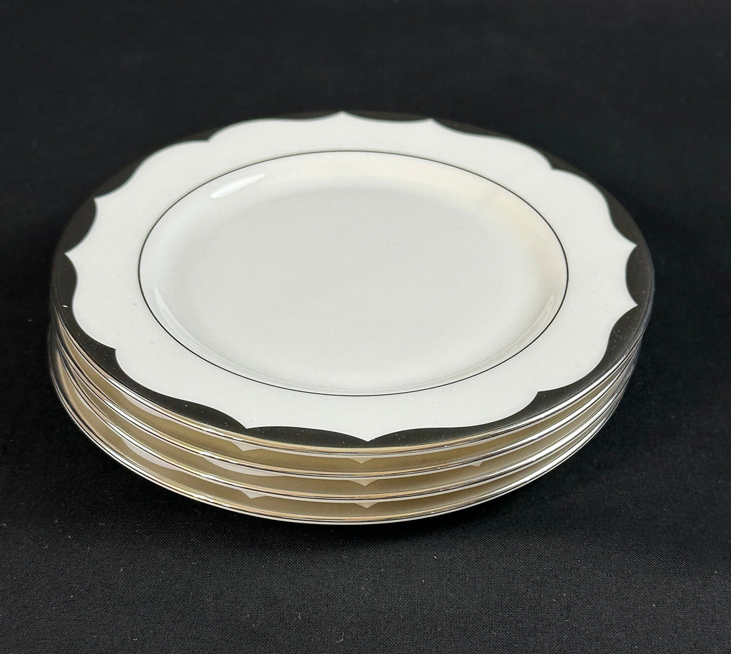 4 Kate Spade Trimble Place Bread/Dessert Plates by Lenox