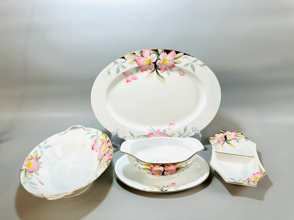 Noritake Azalea Hostess Set Serving Pieces