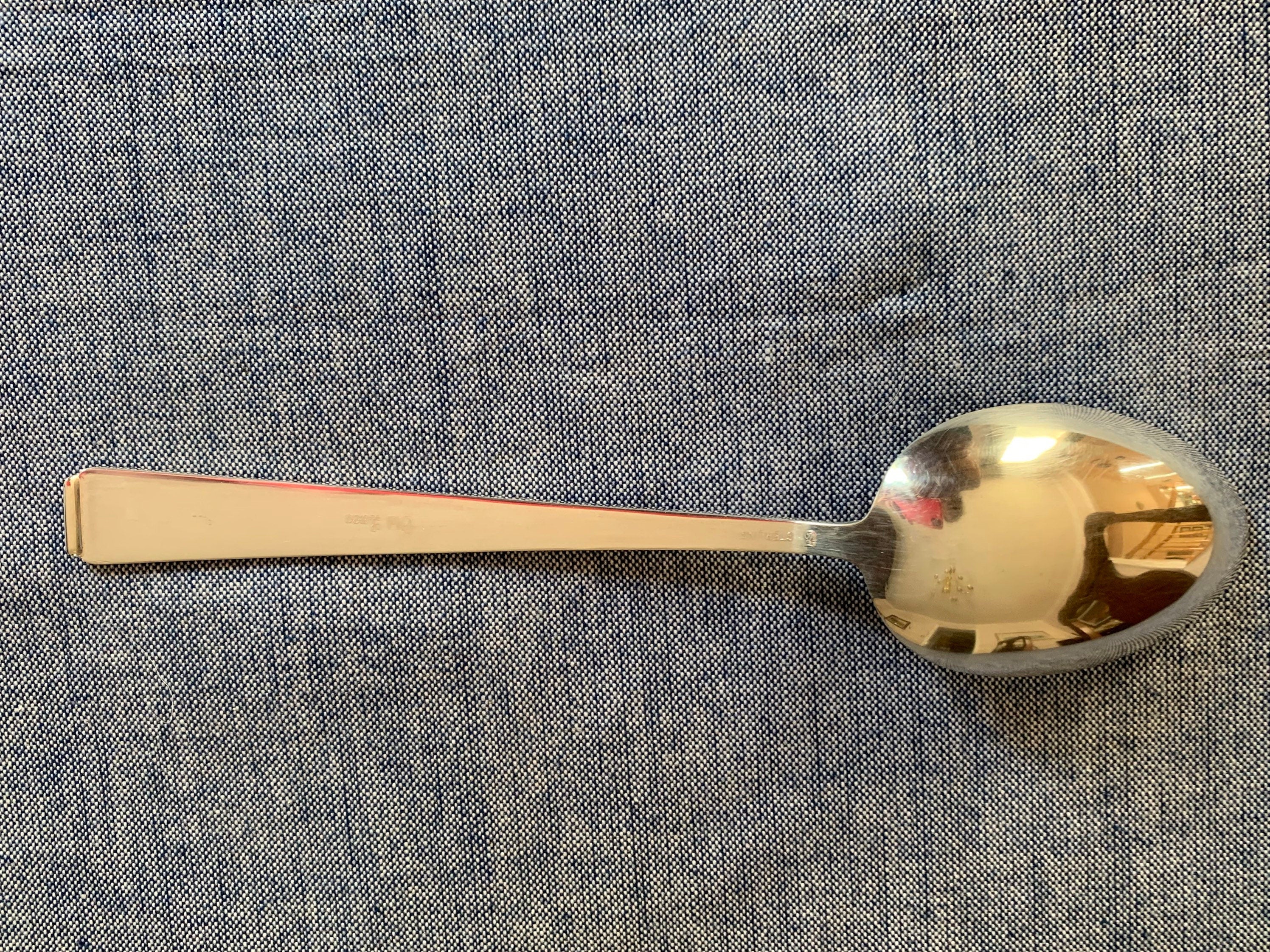Towle Sterling Old Lace Serving Spoon 8.5”