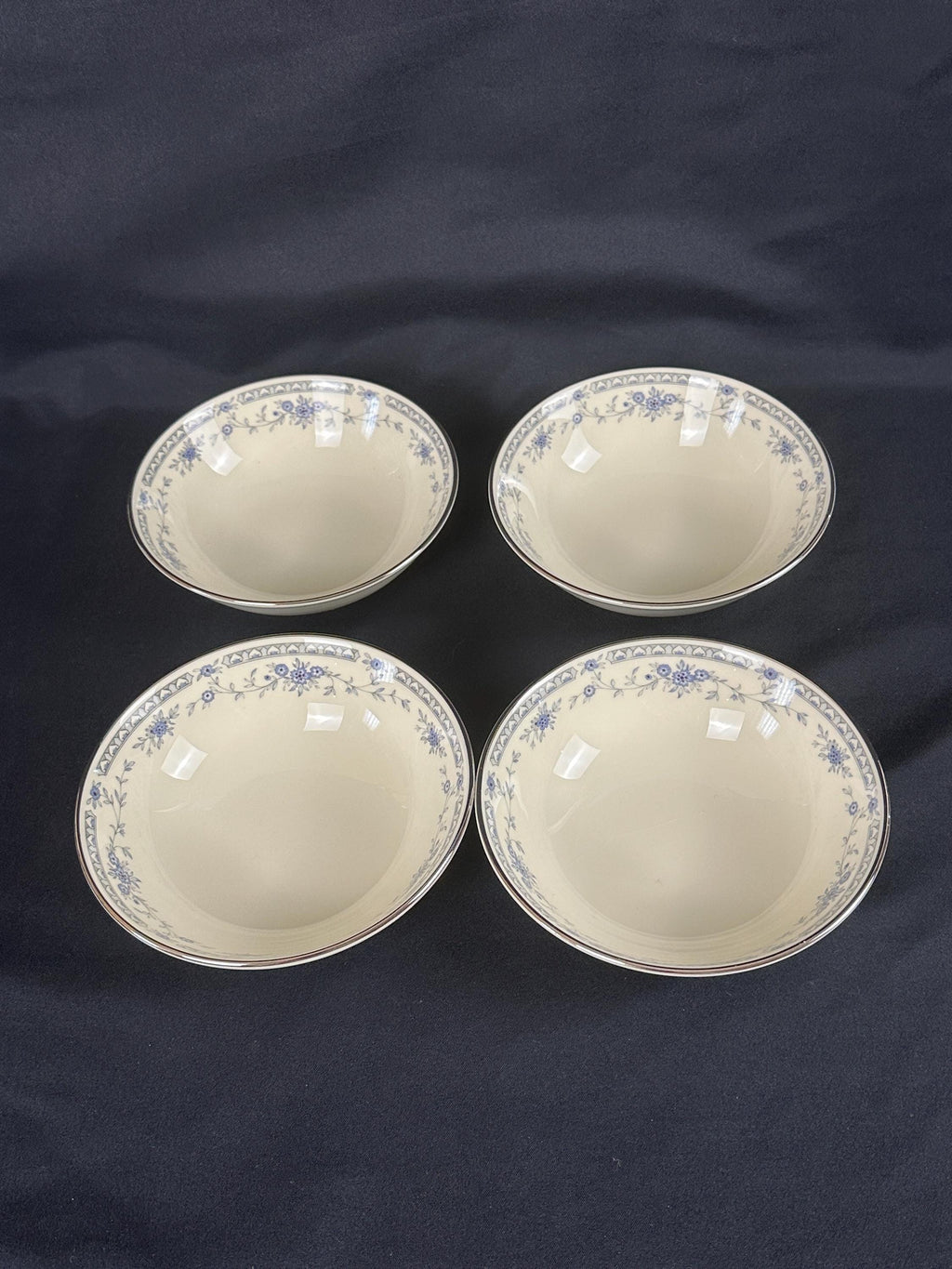 4 Minton Bellemeade Fruit/Dessert Bowls
